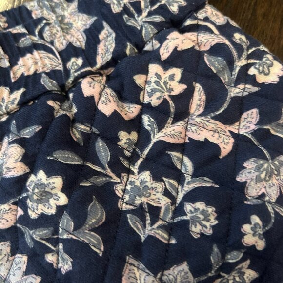 MNG Mango Quilted Floral Shorts Medium - Picture 3 of 4
